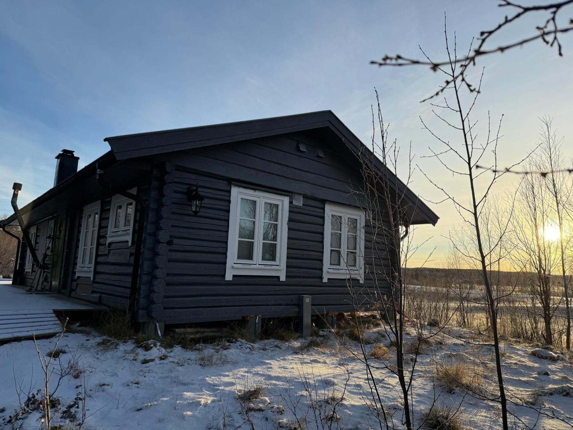 Cottage Lavkavann Finnmarksvidda Skoganvarre Luaran gambar