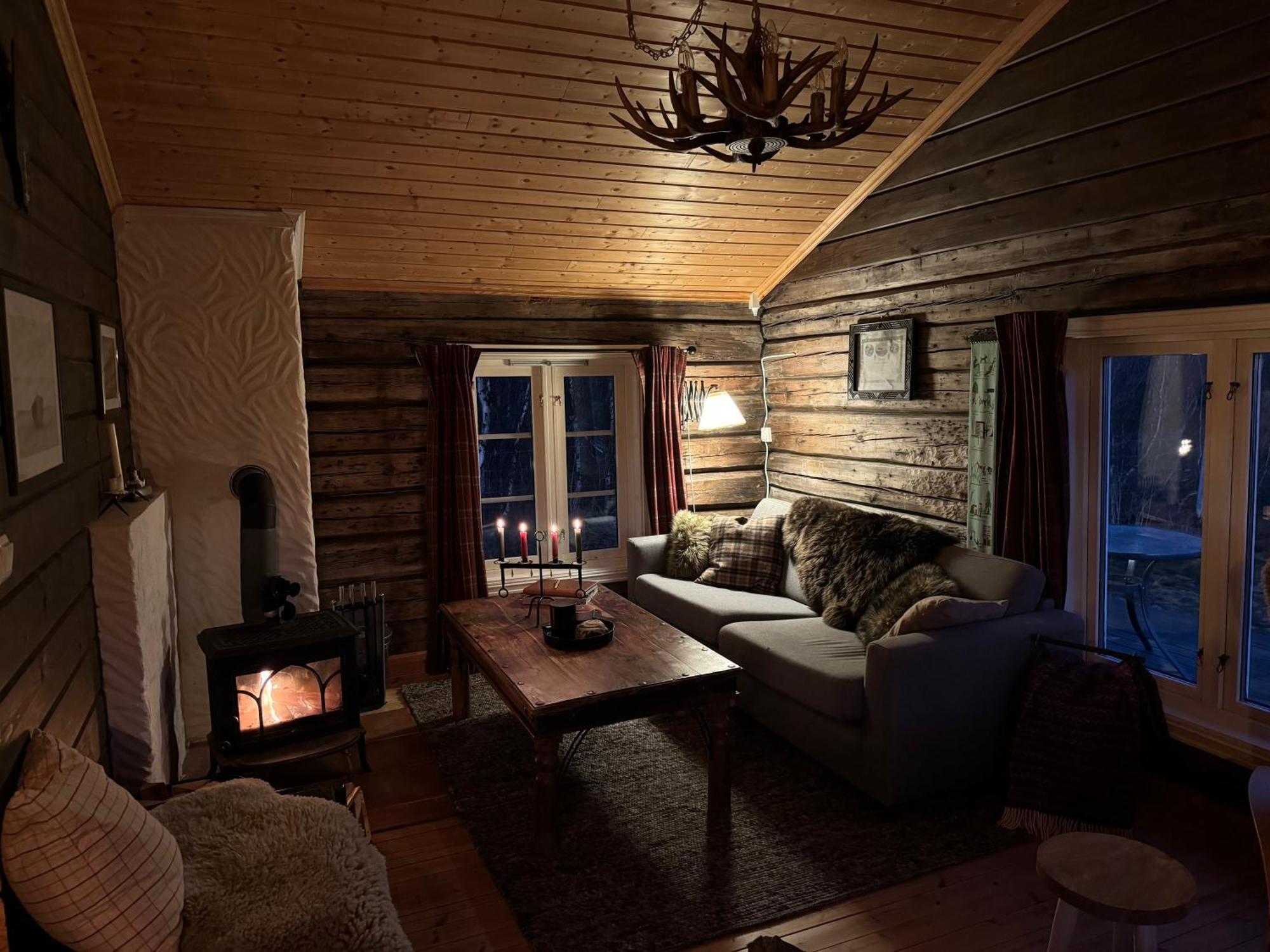 Cottage Lavkavann Finnmarksvidda Skoganvarre Luaran gambar